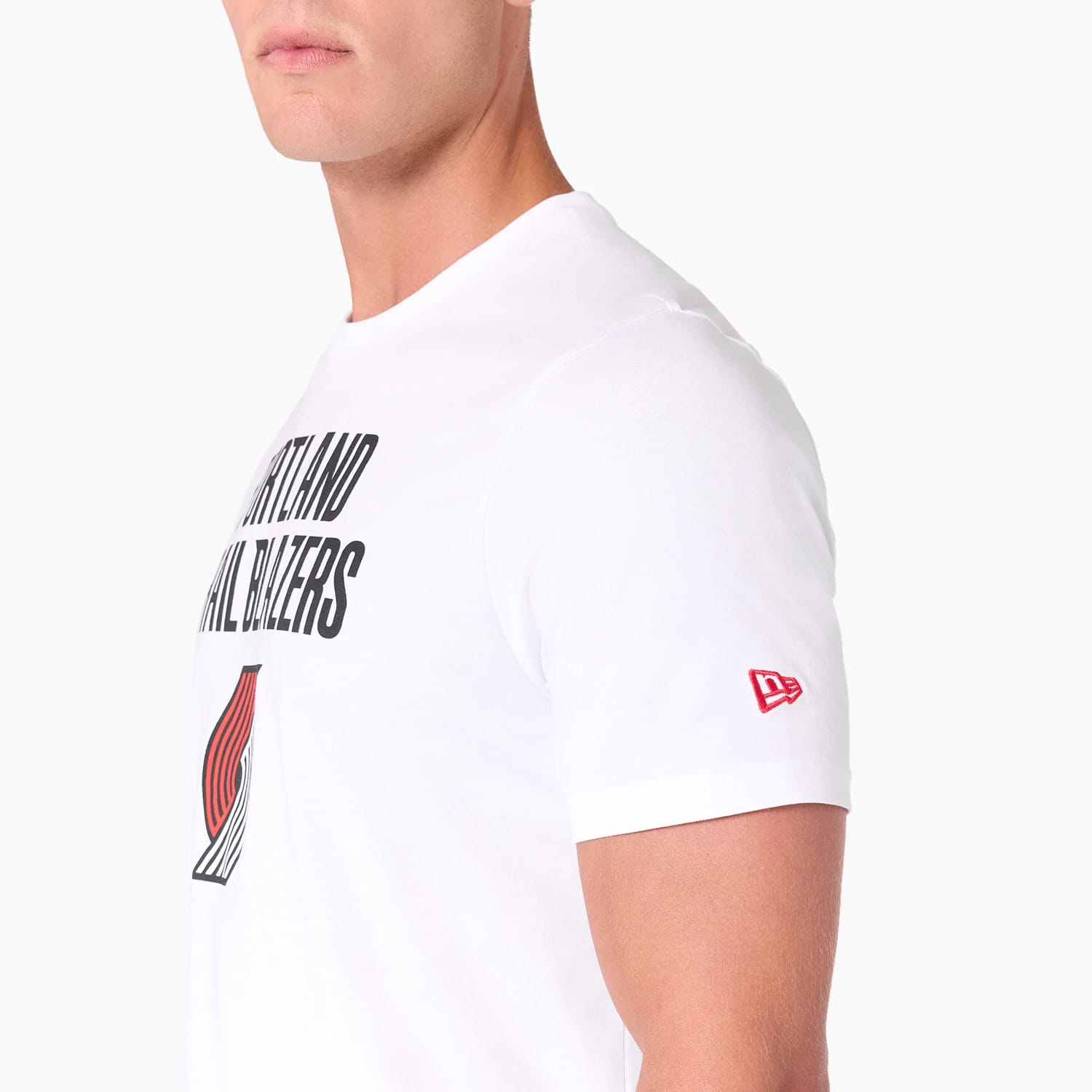Portland Trail Blazers NBA White T-Shirt-kentox - Image 4