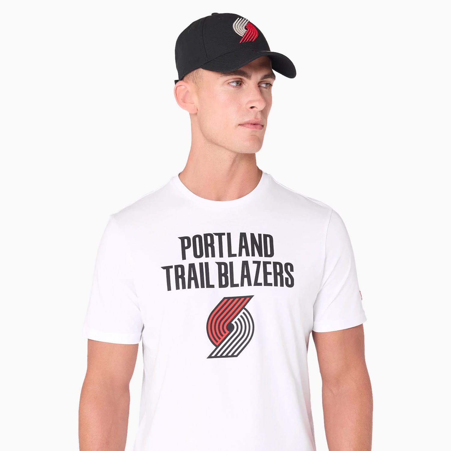 Portland Trail Blazers NBA White T-Shirt-kentox - Image 5