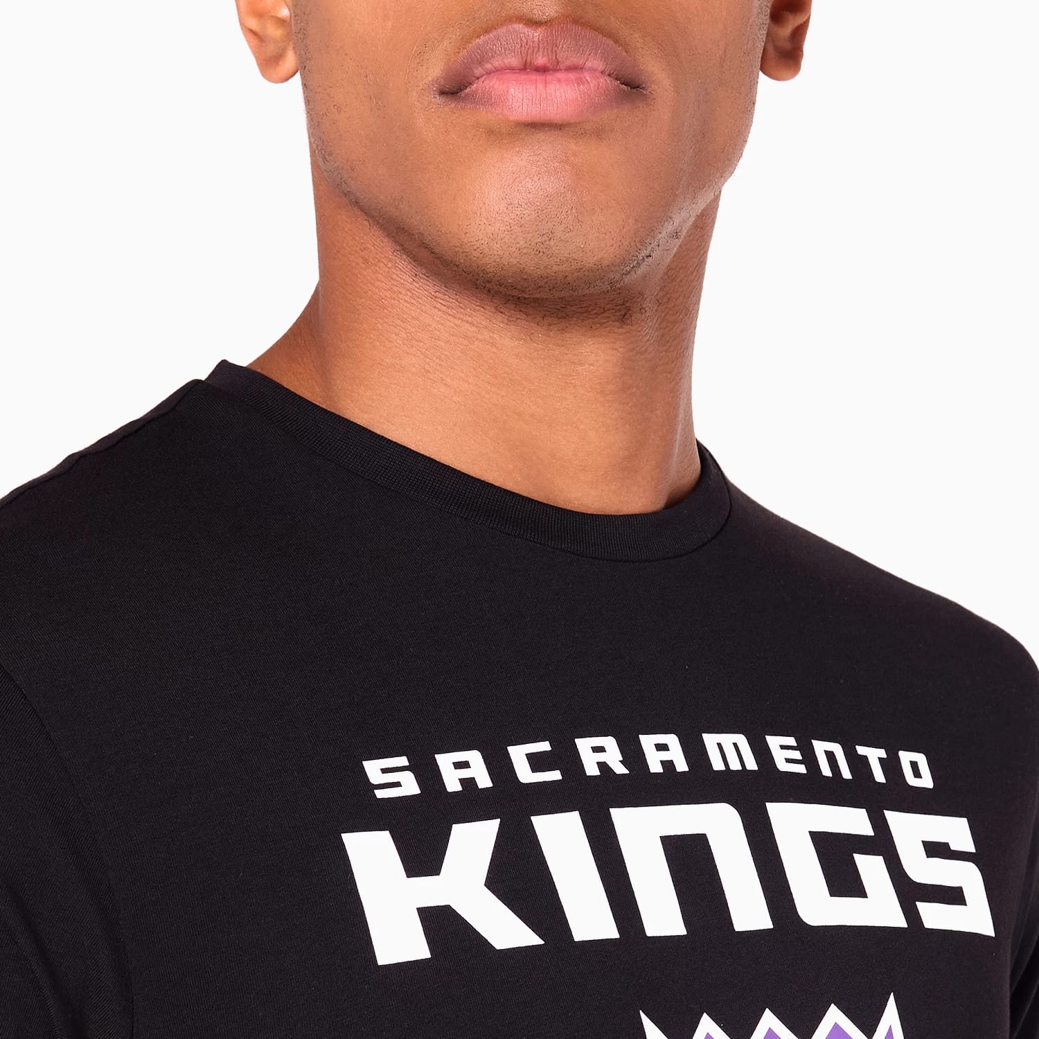 Sacramento Kings NBA Black T-Shirt-kentox - Image 2