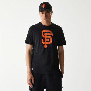 San Francisco Giants MLB Regular Black T-Shirt-kentox