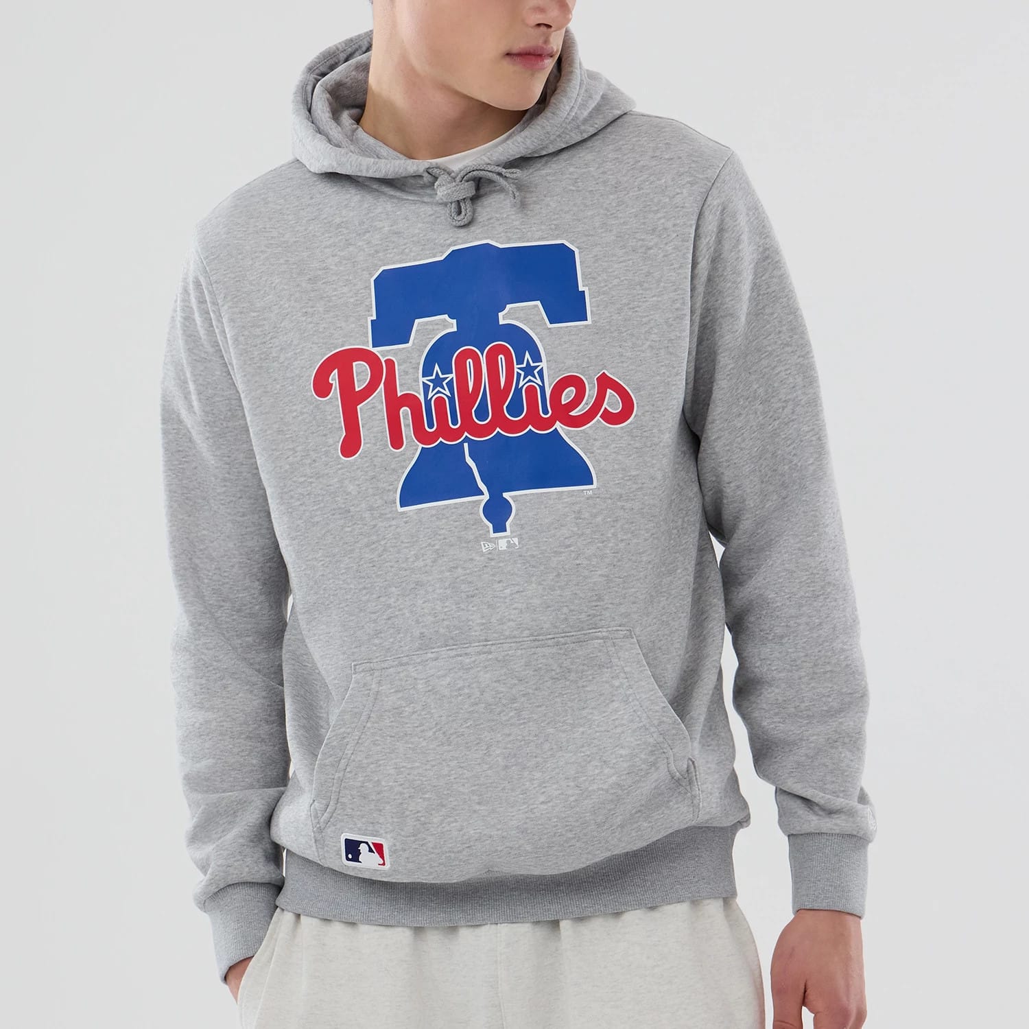 Philadelphia Phillies MLB Grey Pullover Hoodie-kentox - Image 5