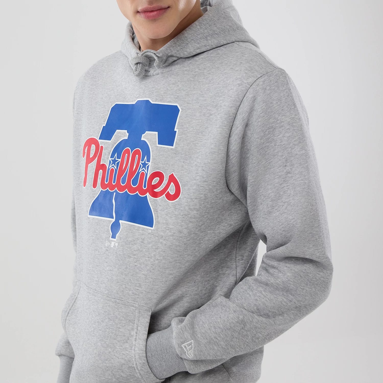 Philadelphia Phillies MLB Grey Pullover Hoodie-kentox - Image 3