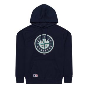 Seattle Mariners MLB Regular Dark Blue Pullover Hoodie-kentox