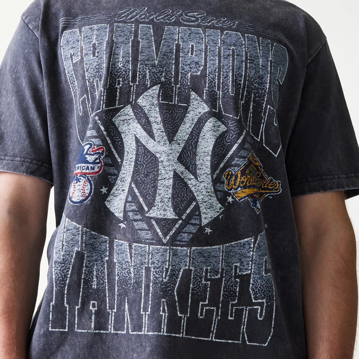 New York Yankees MLB Sport Classic Navy T-Shirt-kentox - Image 3