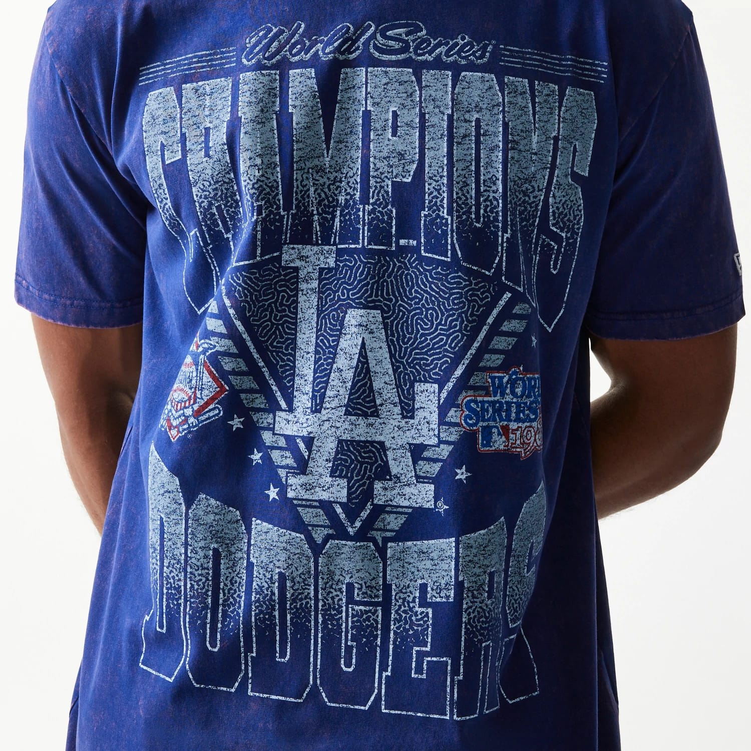 LA Dodgers MLB Sport Classic Dark Blue T-Shirt-kentox - Image 4