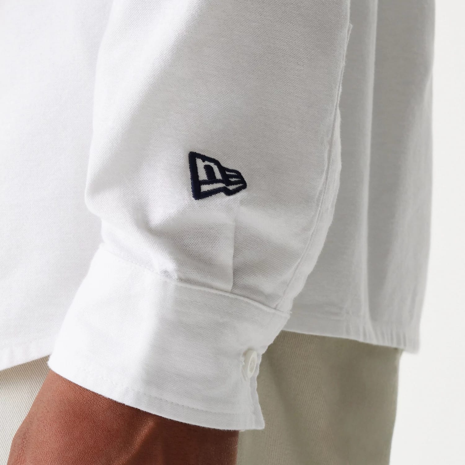 New Era White Long Sleeve Shirt-kentox - Image 5