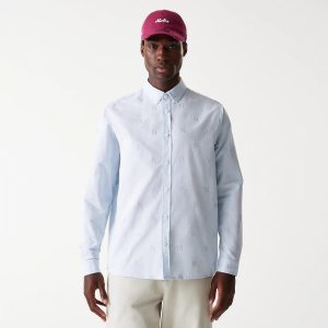 New York Yankees MLB Monogram Pastel Blue Long Sleeve Shirt-kentox