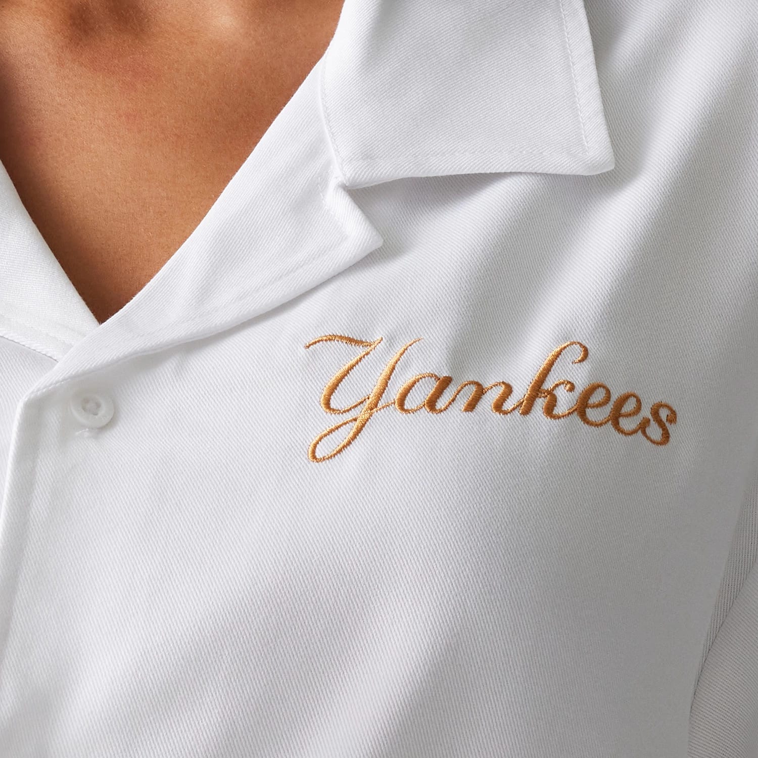 New York Yankees MLB Graphic White Revere Short Sleeve Shirt-kentox - Image 6