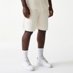 LA Lakers NBA Tonal Open White Mesh Shorts-kentox