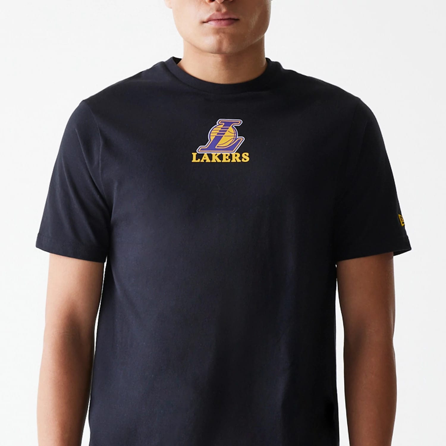LA Lakers NBA Logo Black T-Shirt-kentox - Image 5