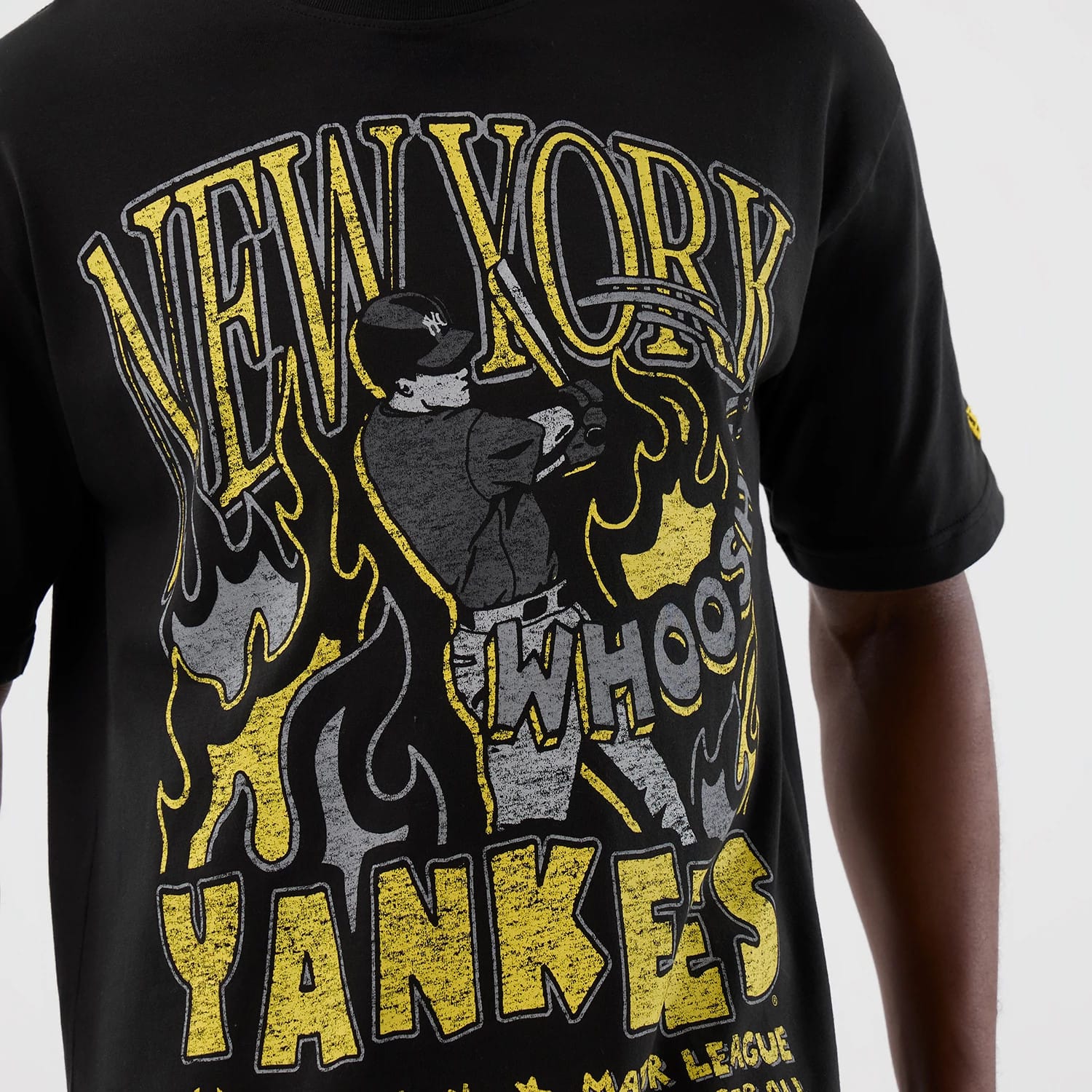New York Yankees MLB Player Life Graphic Black T-Shirt-kentox - Image 3