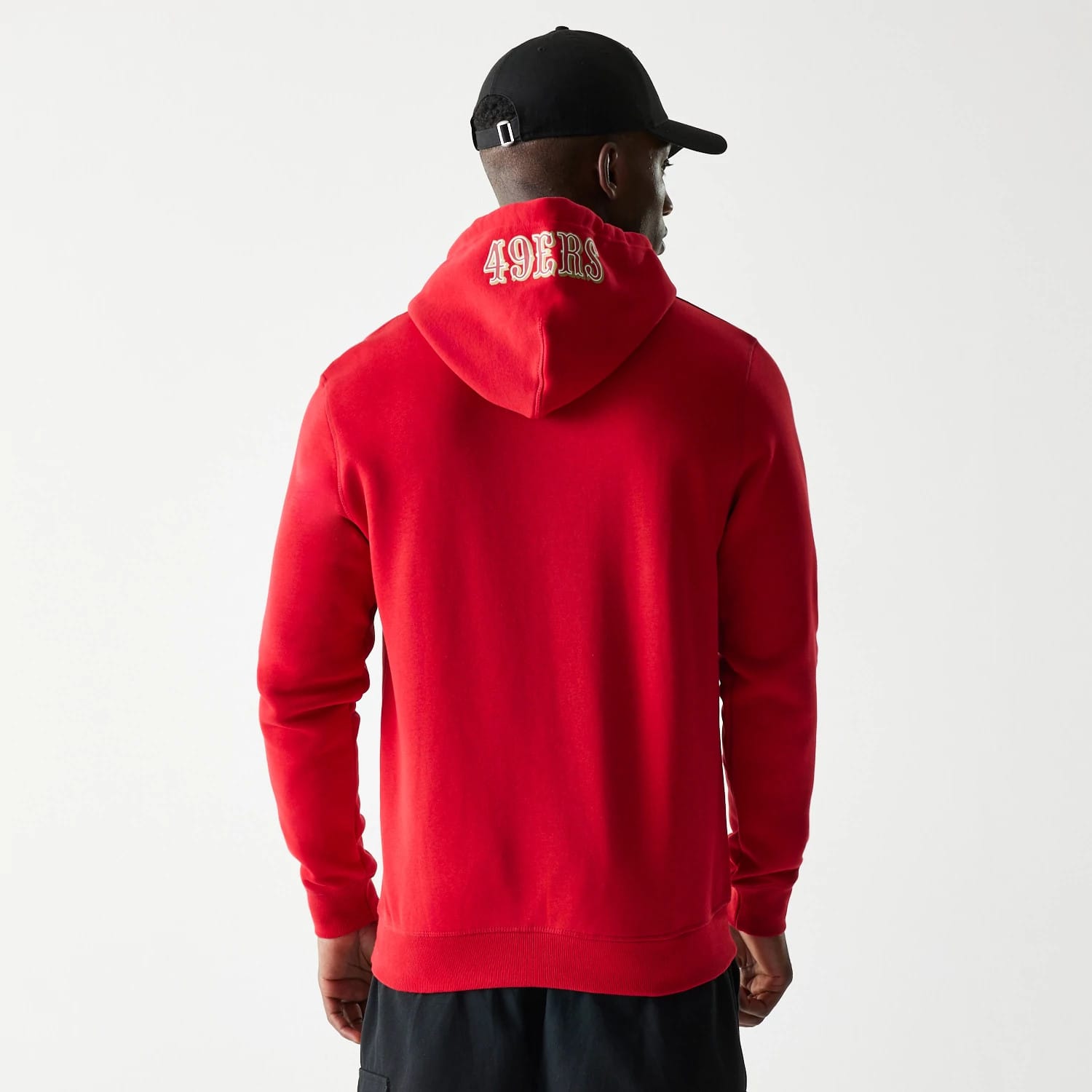 San Francisco 49ers NFL Throwback Red Pullover Hoodie-kentox - Image 2