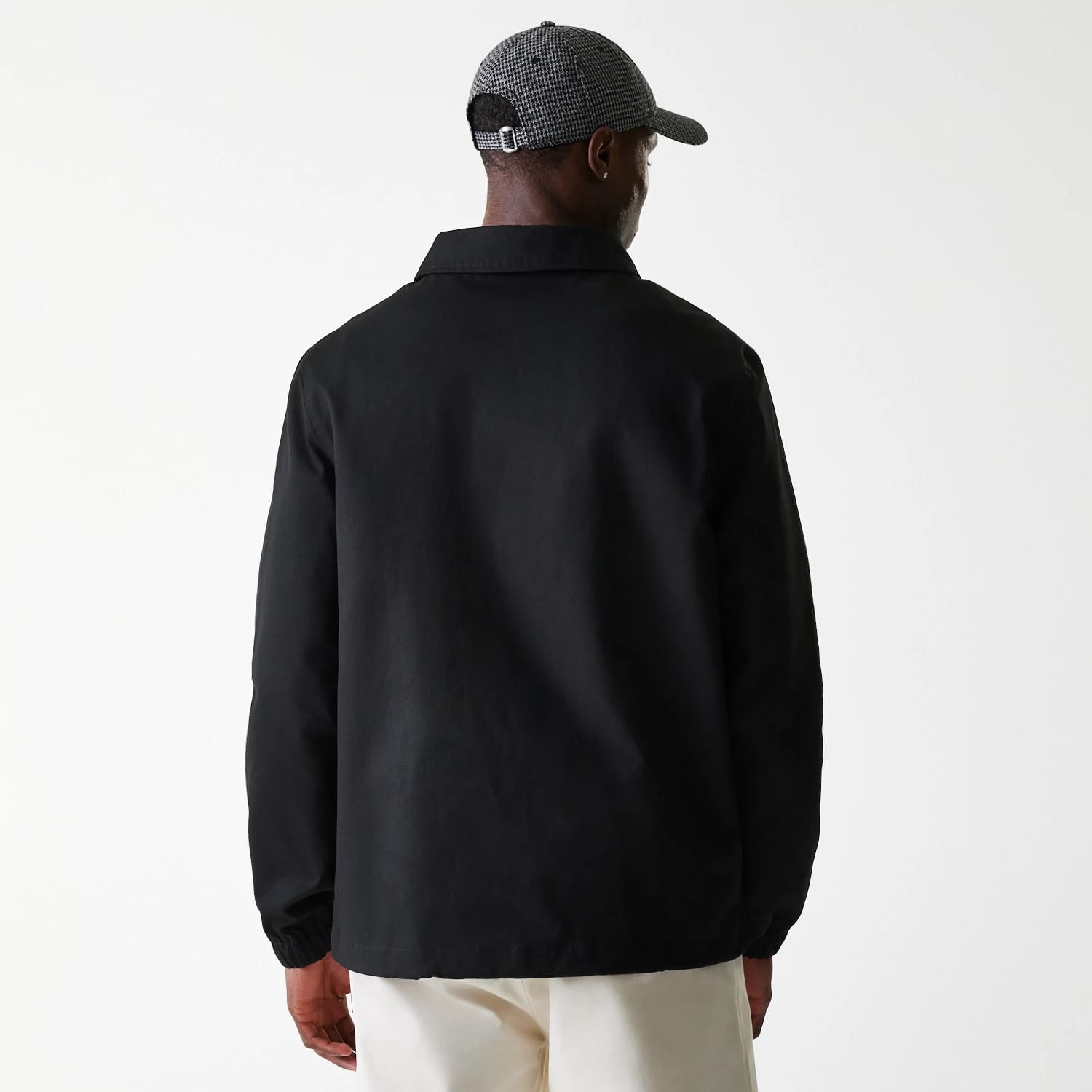New York Yankees MLB Twill Black Coaches Jacket-kentox - Image 2