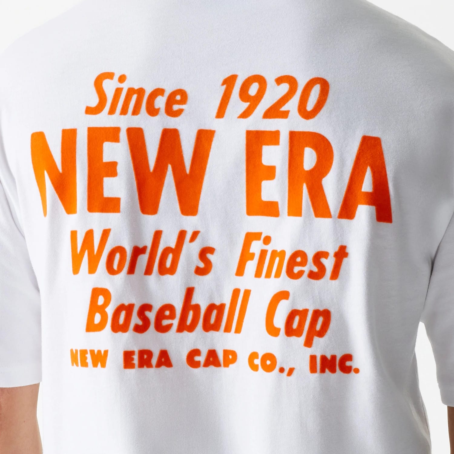 New Era Graphic White Oversized T-Shirt-kentox - Image 4