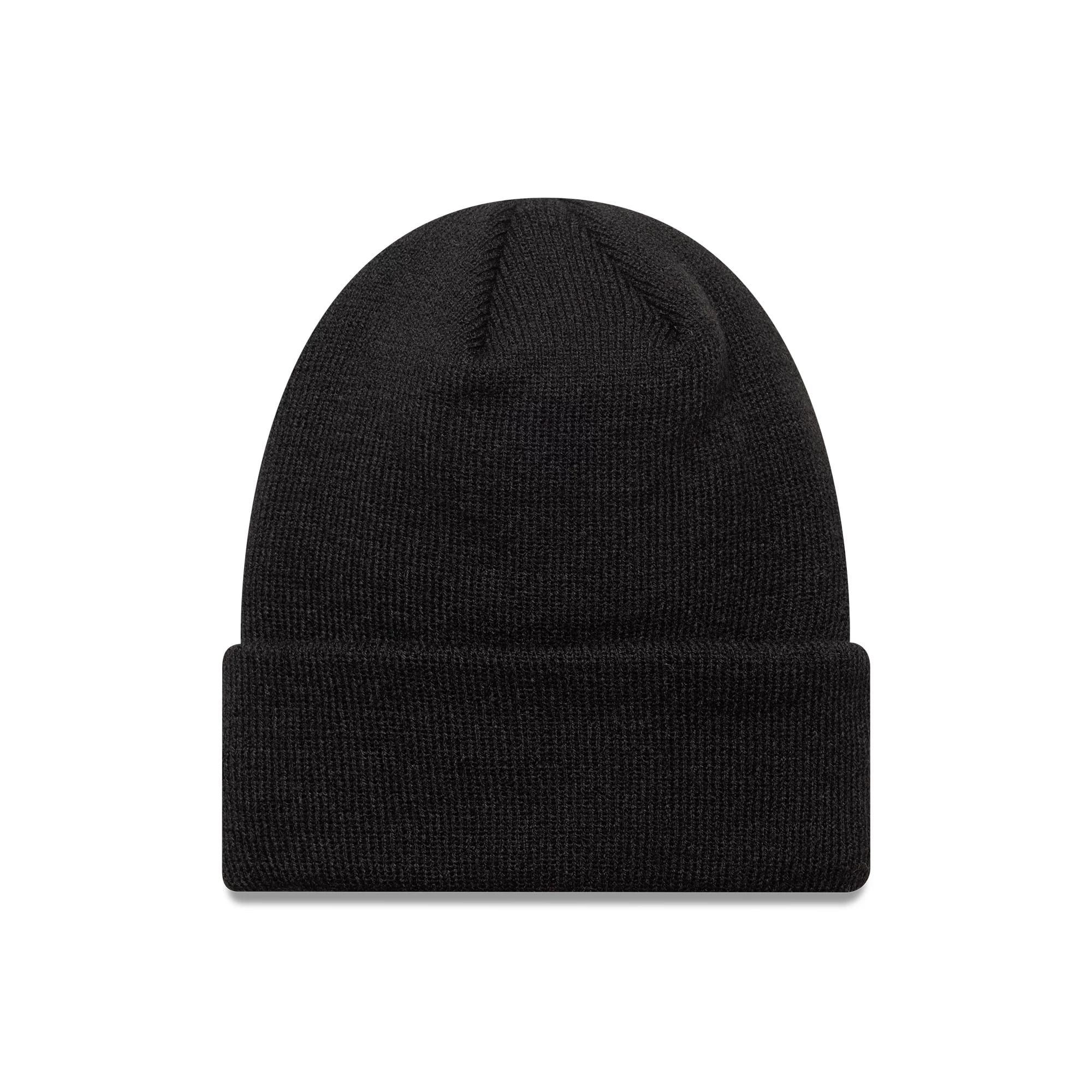 New York Yankees Youth MLB League Essential Black Cuff Knit Beanie Hat-kentox - Image 2