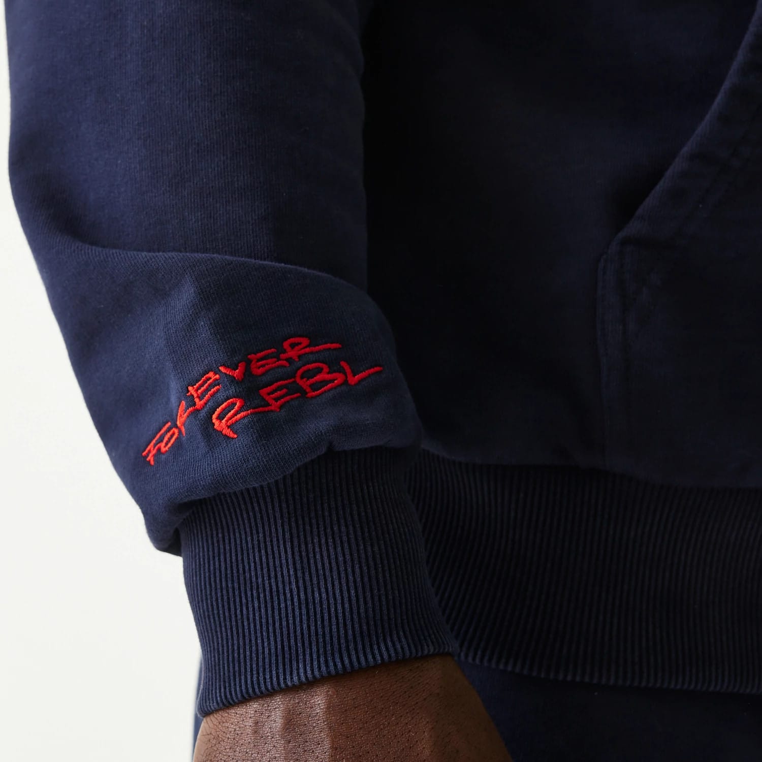 Red Bull Racing Dark Blue Oversized Full Zip Hoodie-kentox - Image 4