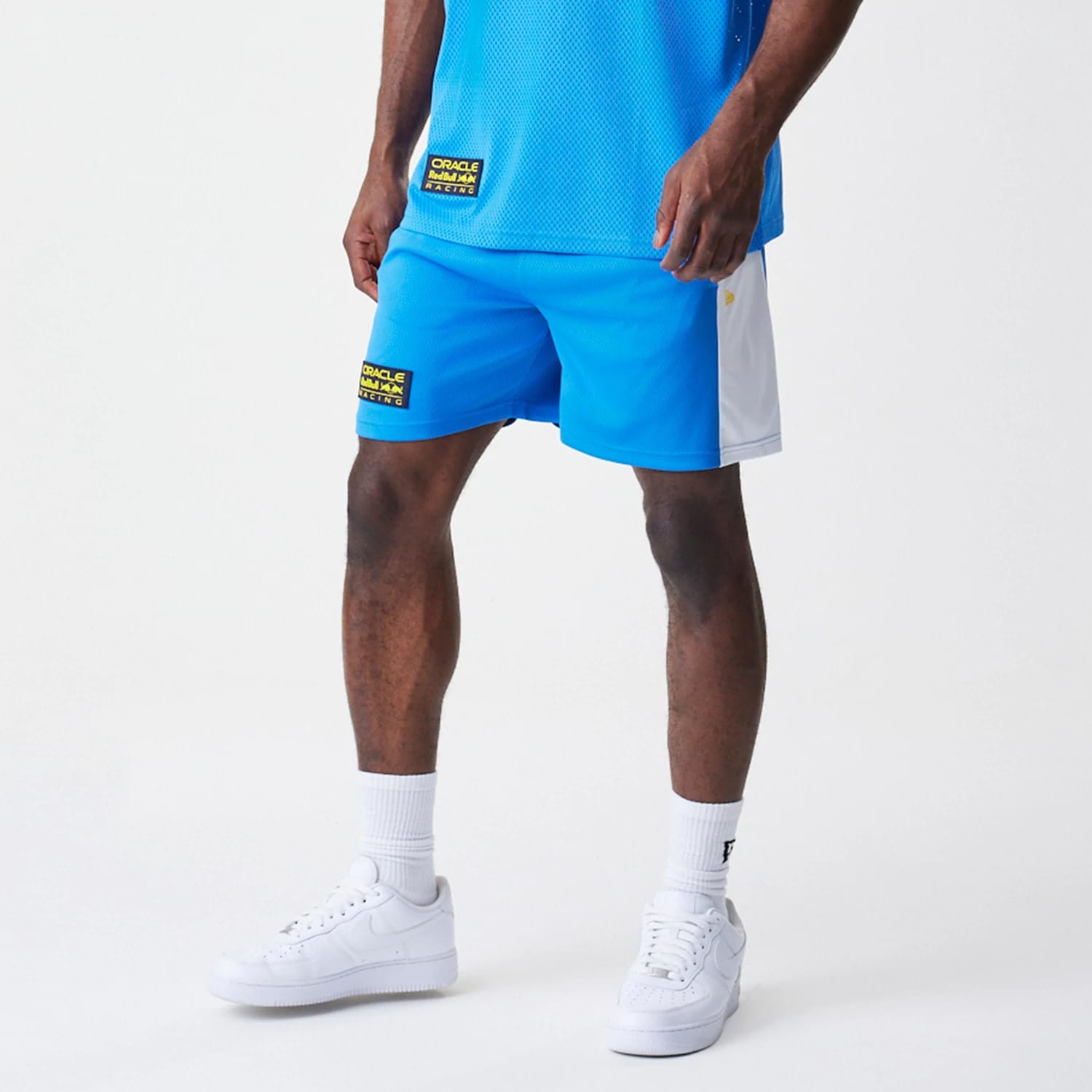 Red Bull Racing Graphic Mesh Blue Shorts-kentox - Image 4