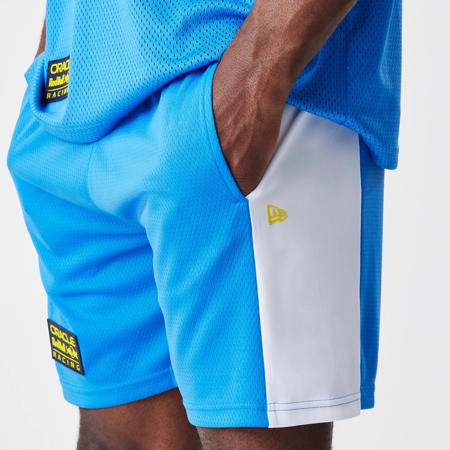 Red Bull Racing Graphic Mesh Blue Shorts-kentox - Image 5