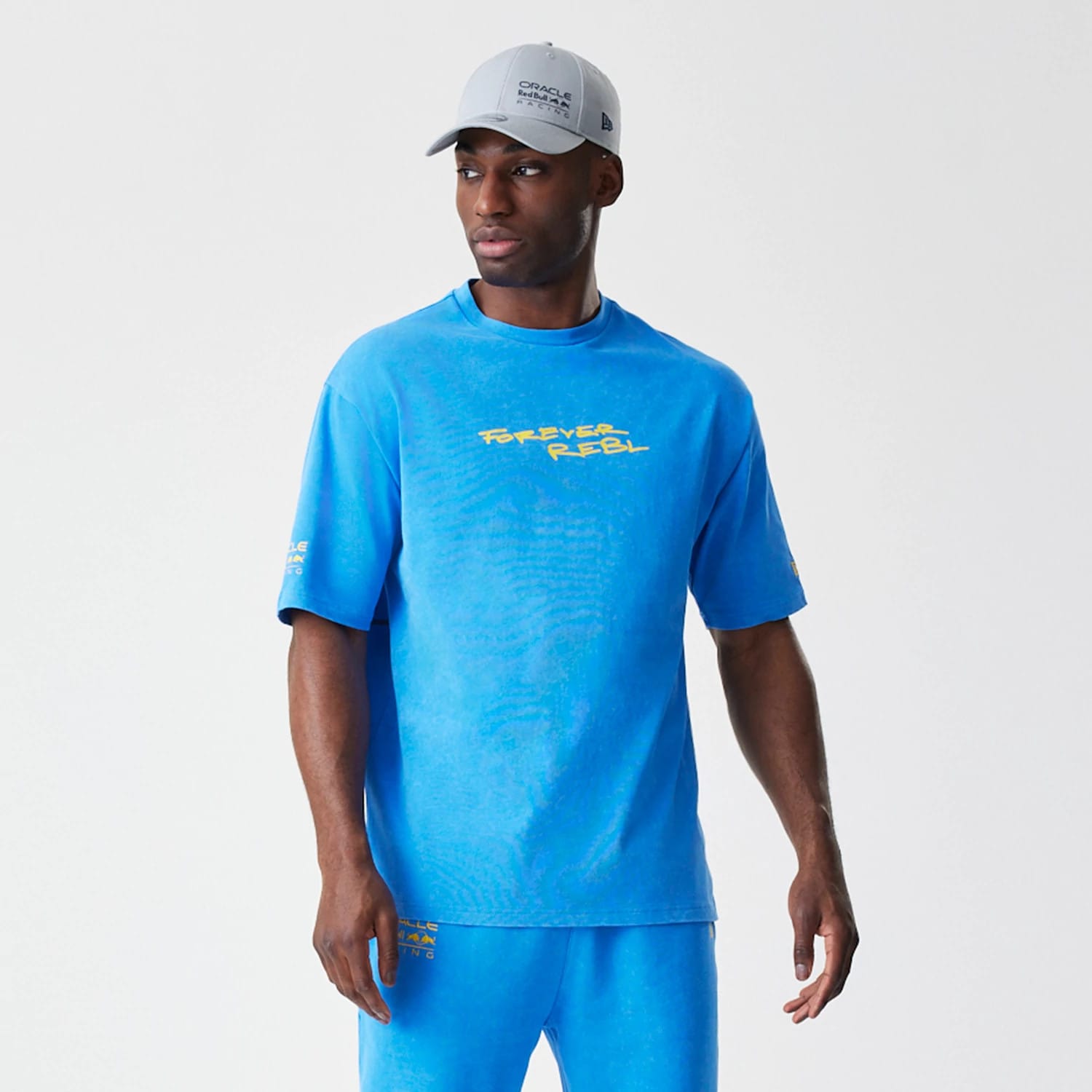 Red Bull Racing Back Graphic Blue Oversized T-Shirt-kentox - Image 6