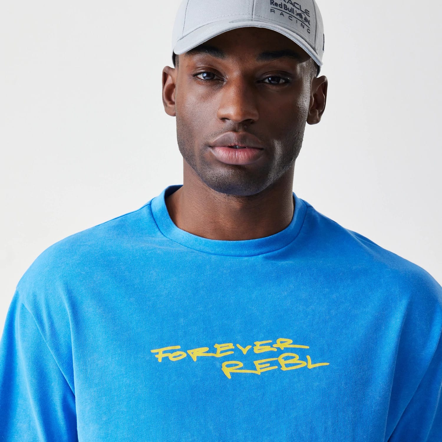 Red Bull Racing Back Graphic Blue Oversized T-Shirt-kentox - Image 5