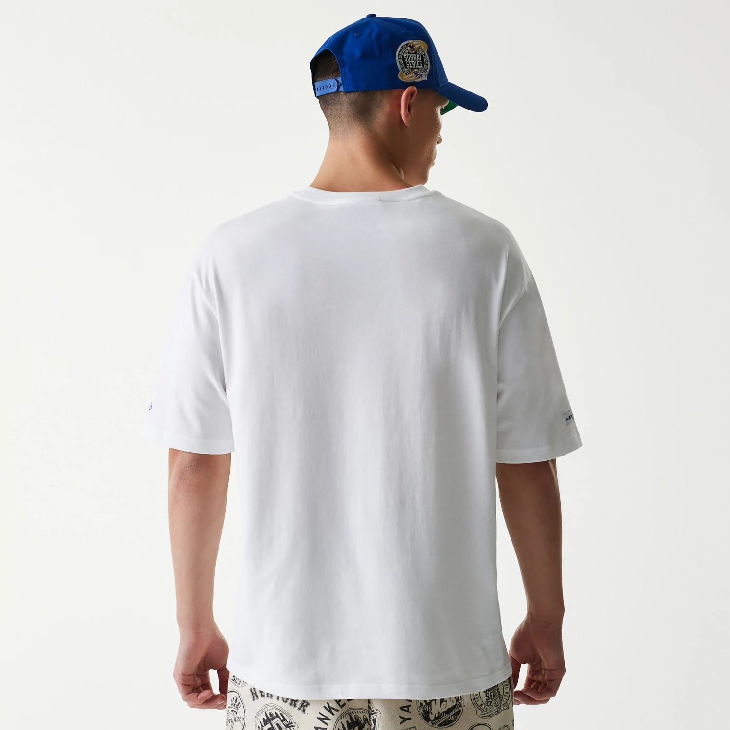 MLB Subway Series White Oversized T-Shirt-kentox - Image 2