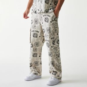 MLB Subway Series All Over Print Cargo Trousers-kentox