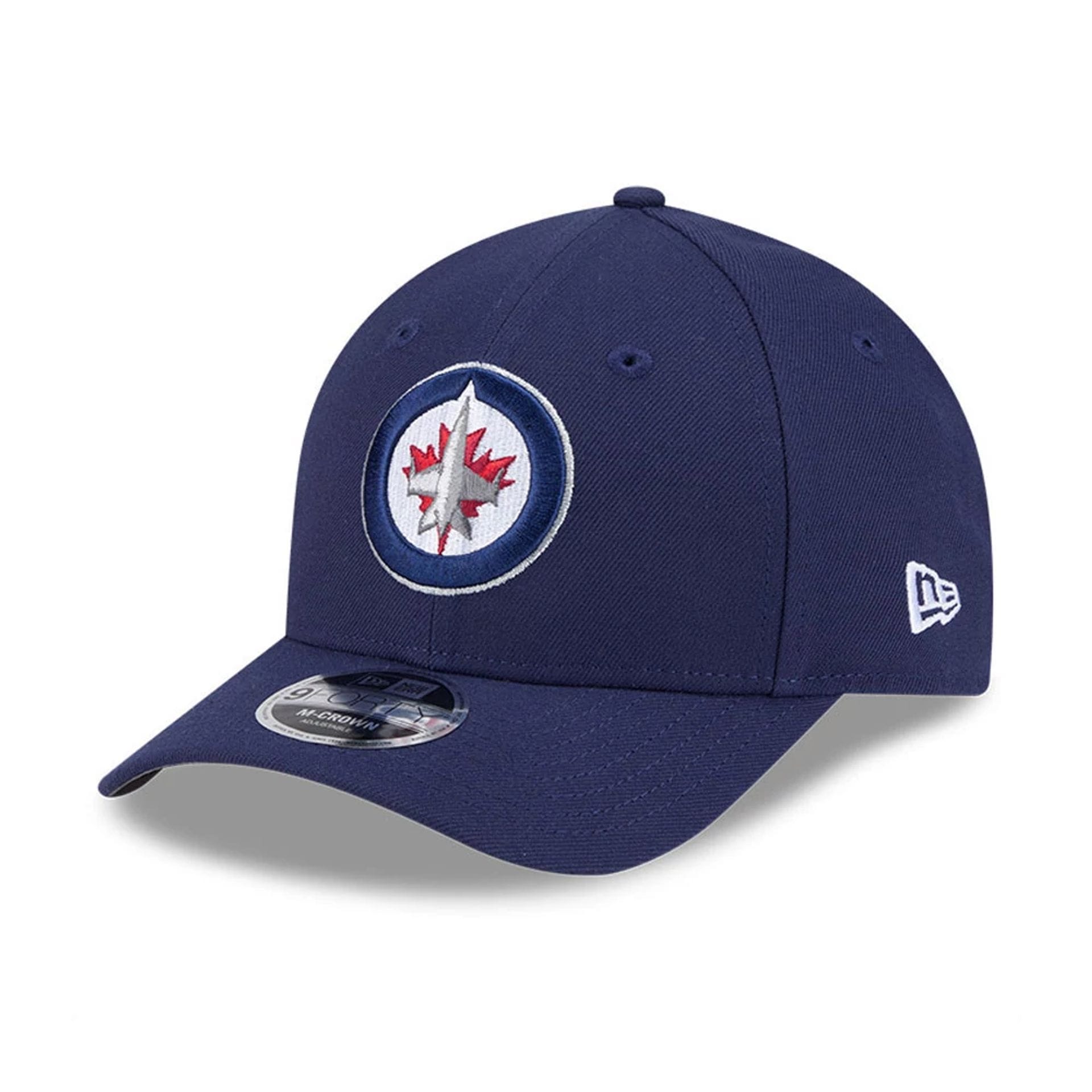 Winnipeg Jets NHL Team Navy 9FORTY M-Crown Adjustable Cap-kentox
