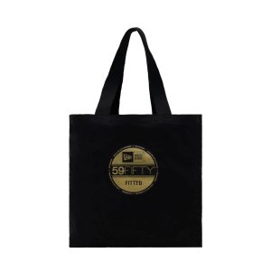 New Era Black Tote Bag-kentox