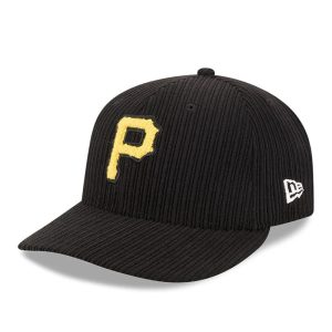 Pittsburgh Pirates MLB Chenille Pop Black 59FIFTY Fitted Cap-kentox
