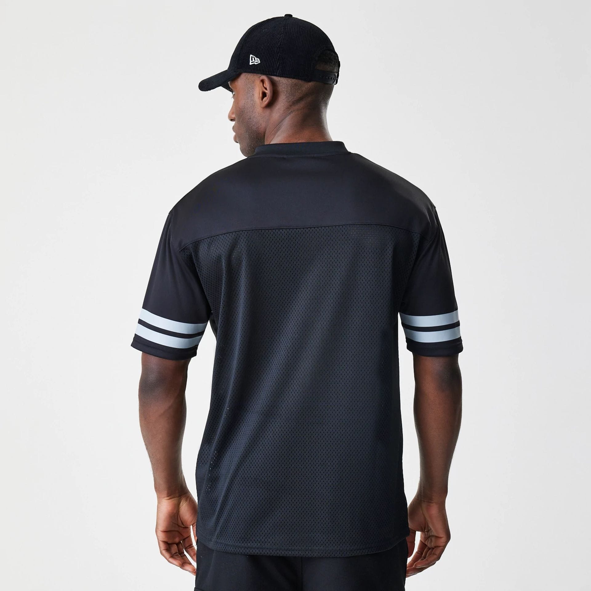 Las Vegas Raiders NFL Mesh Black Jersey-kentox - Image 2