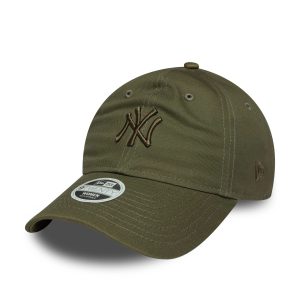 New York Yankees Womens MLB League Essential Midi Dark Green 9TWENTY Adjustable Cap-kentox