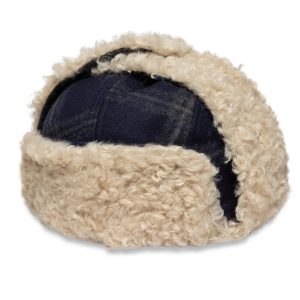 New Era Loden Navy Trapper Hat-kentox