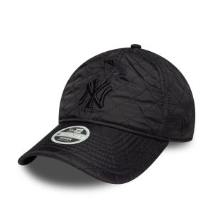 New York Yankees Womens MLB Padded Black 9TWENTY Adjustable Cap-kentox