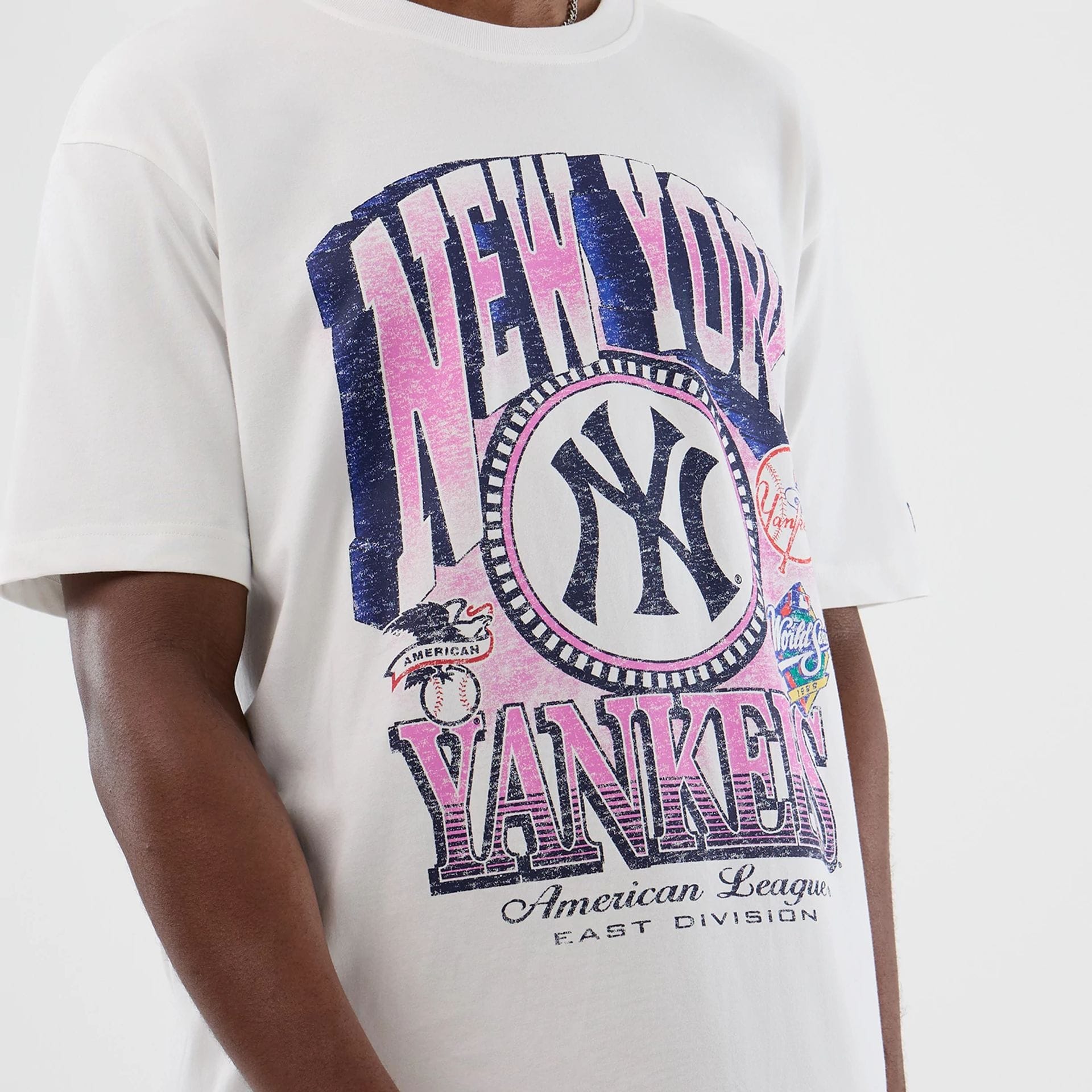 New York Yankees MLB Sport Classic White T-Shirt-kentox - Image 3