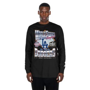 LA Dodgers MLB Sport Classic Black Long Sleeve T-Shirt-kentox
