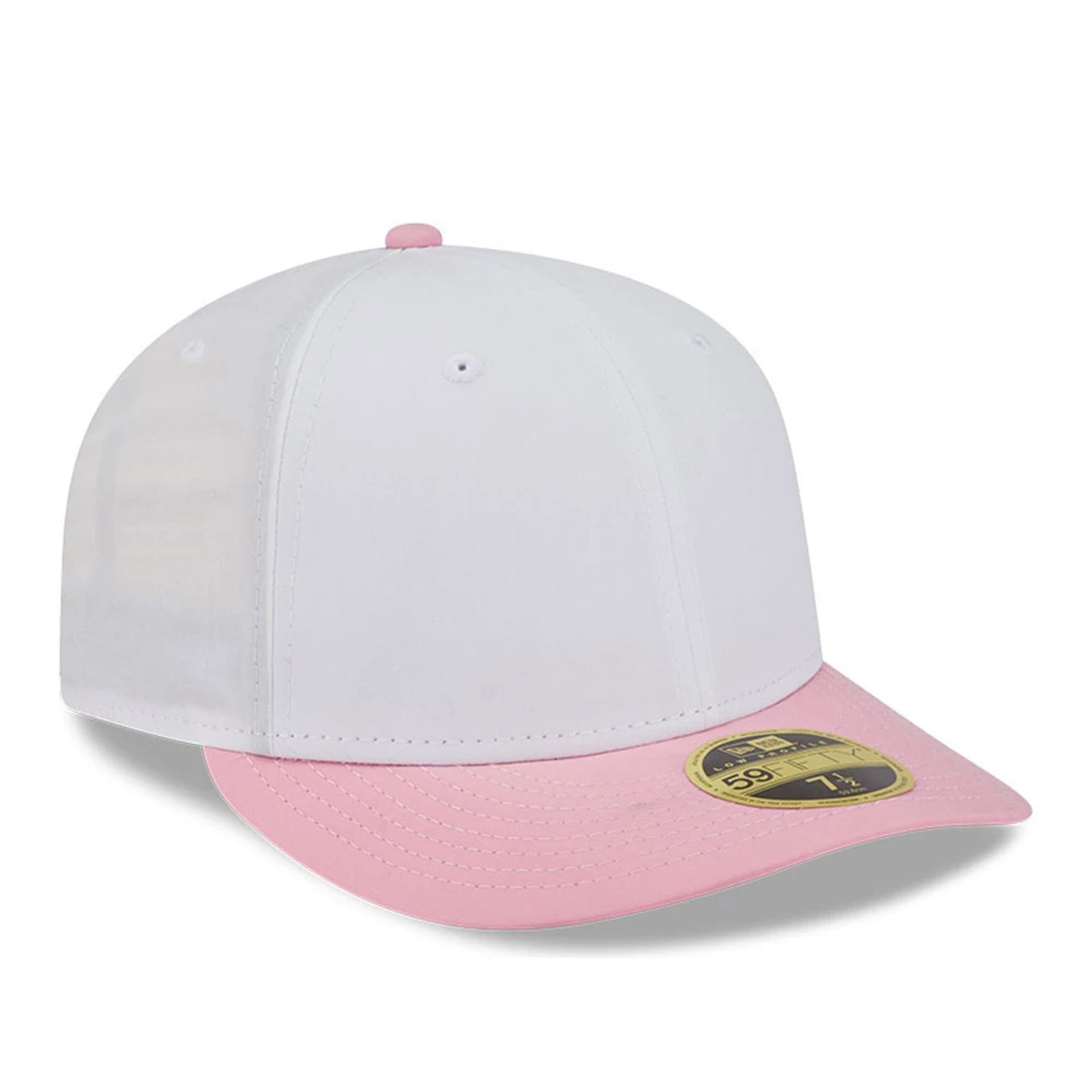 New Era Open White & Pink Low Profile 59FIFTY Fitted Cap-kentox - Image 3