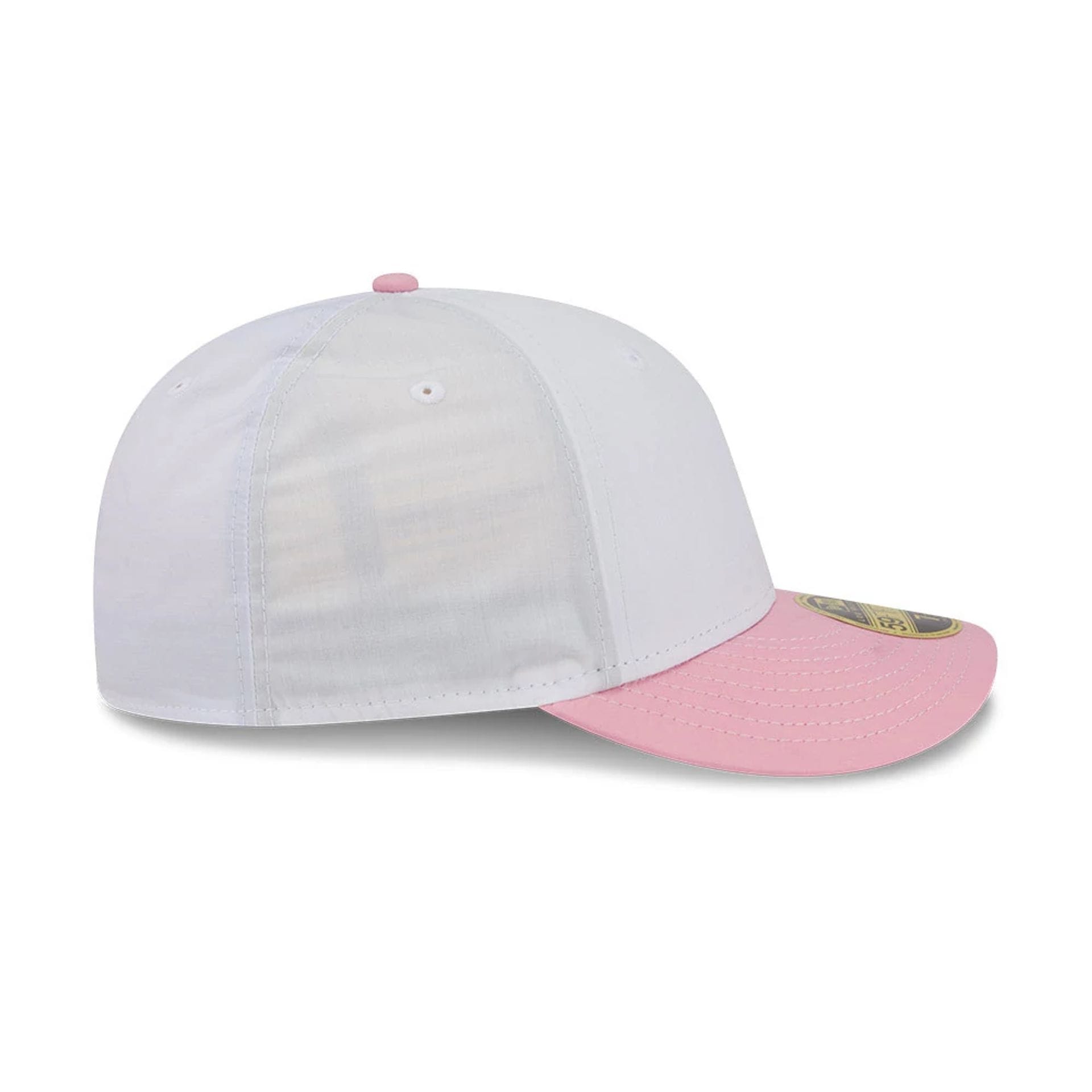 New Era Open White & Pink Low Profile 59FIFTY Fitted Cap-kentox - Image 5