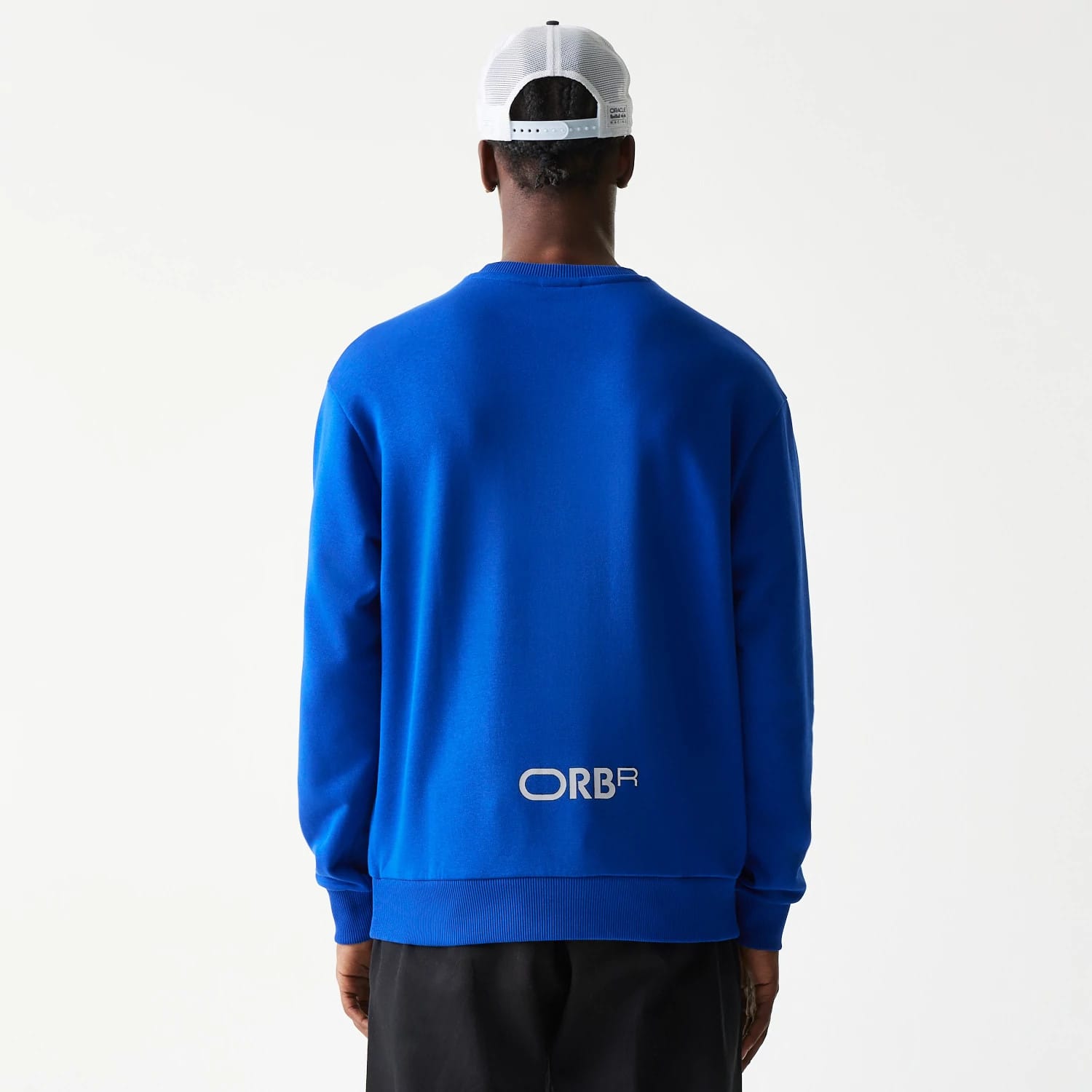 Red Bull Racing Blue Oversized Crew Neck Sweater-kentox - Image 2