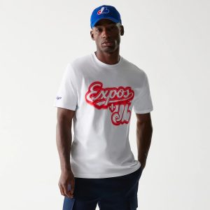 Montreal Expos OVO x MLB White T-Shirt-kentox