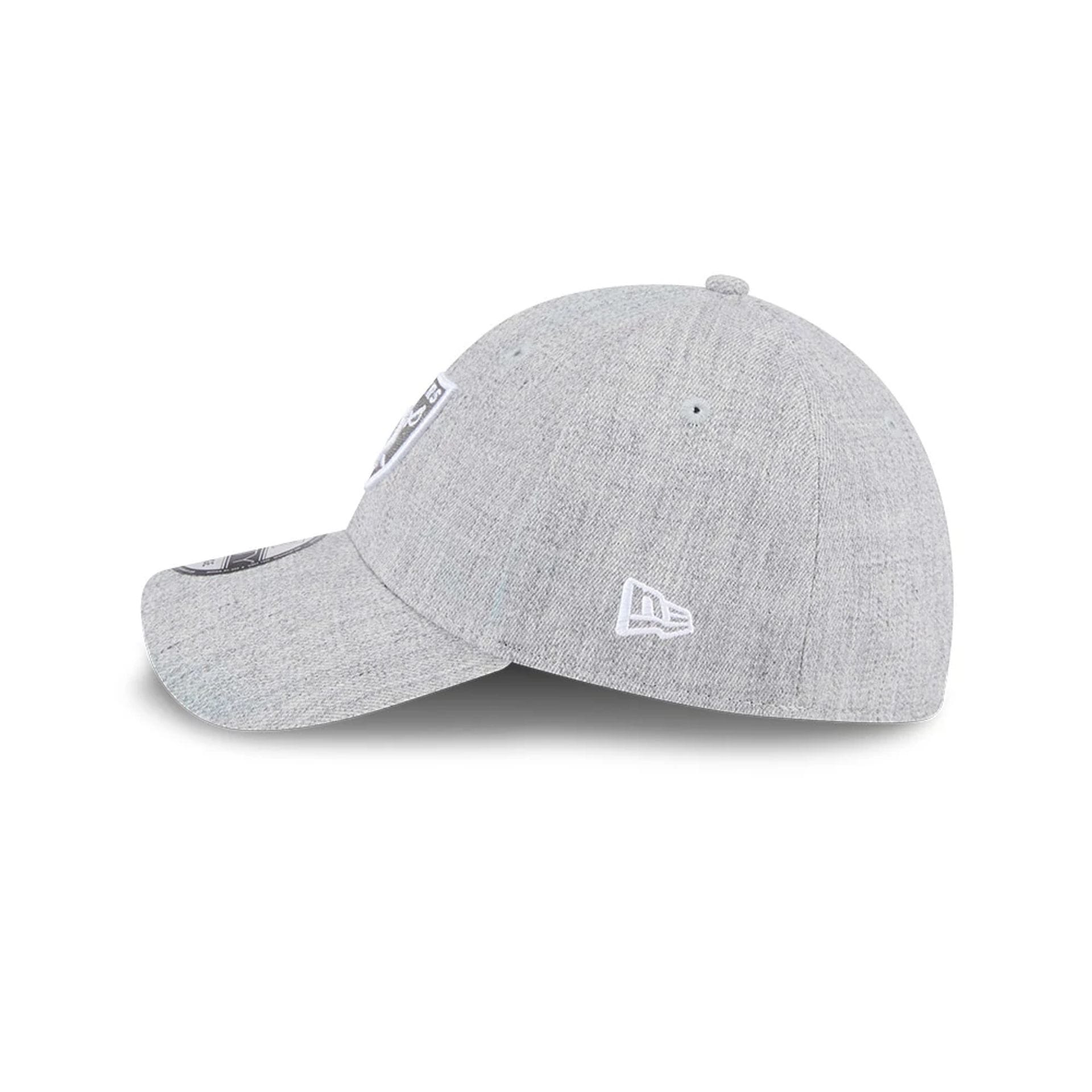 Las Vegas Raiders NFL Heather Grey 39THIRTY Stretch Fit Cap-kentox - Image 4