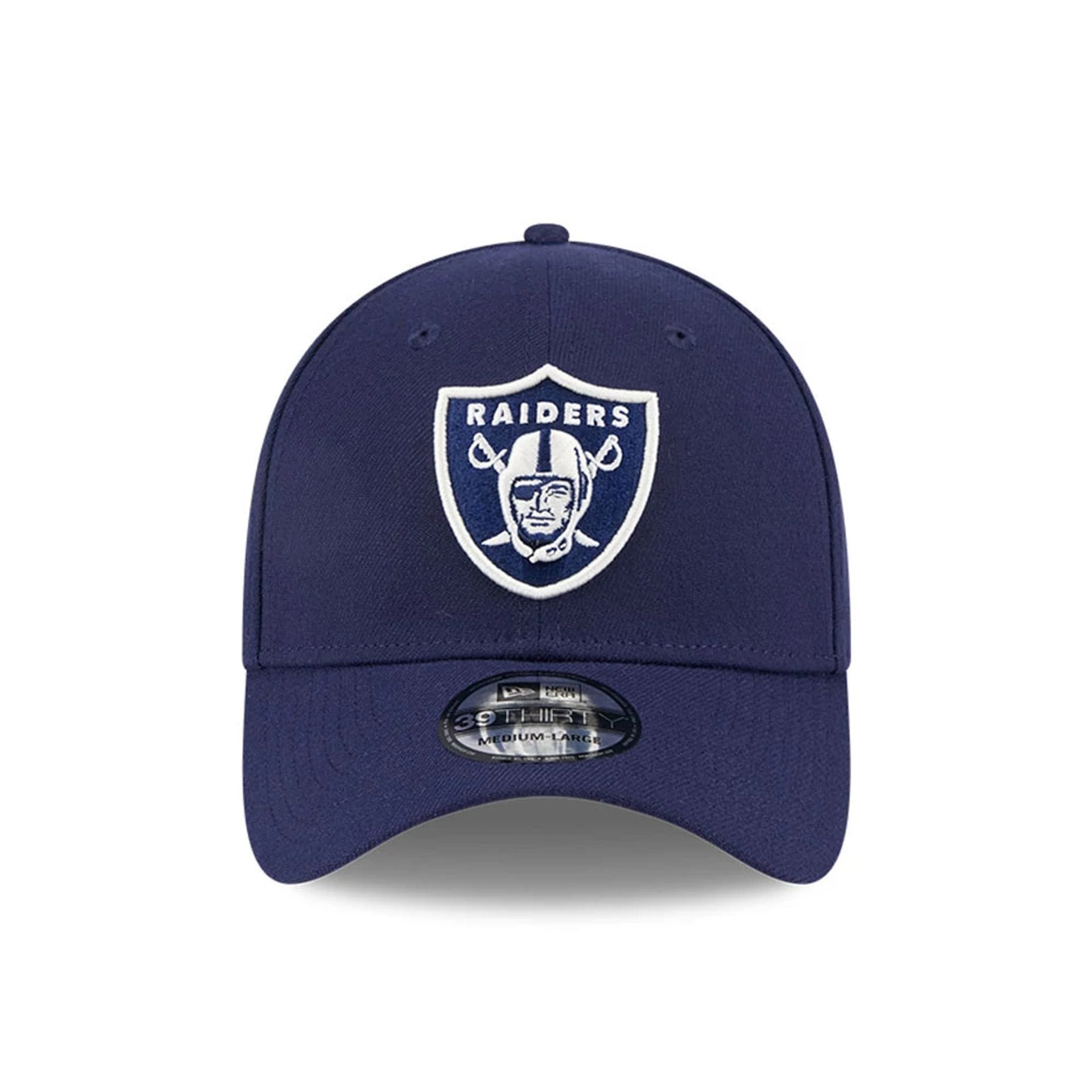 Las Vegas Raiders NFL Lifestyle Navy 39THIRTY Stretch Fit Cap-kentox - Image 3