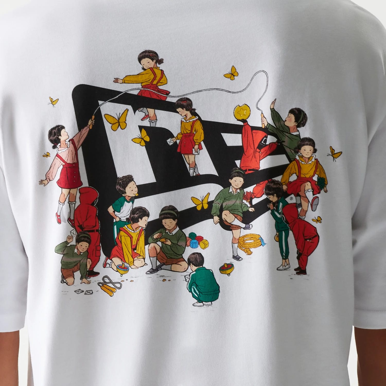 Netflix Squid Game White Oversized T-Shirt-kentox - Image 4