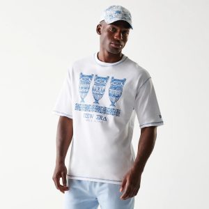 New Era Orthodox Vase White Oversized T-Shirt-kentox