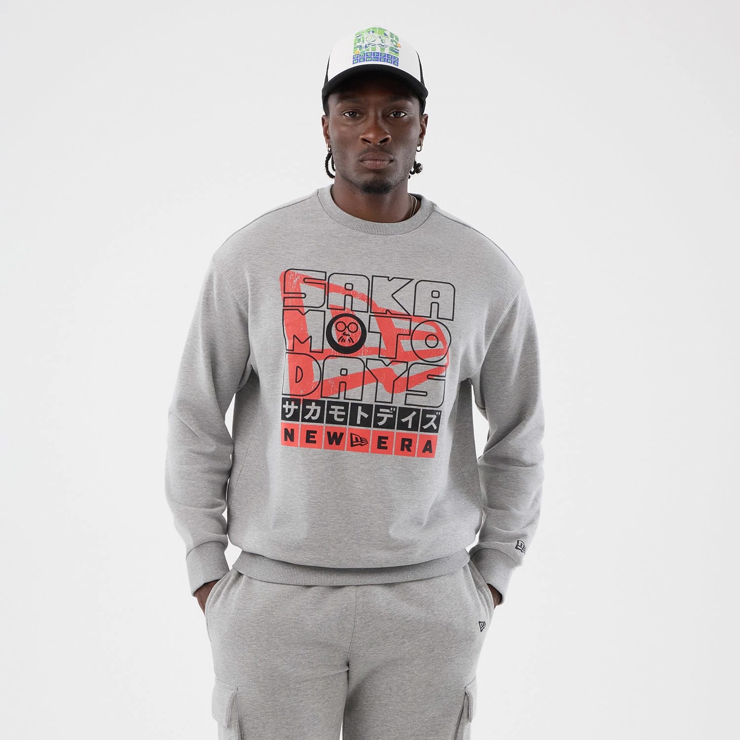 Sakamoto Days Netflix Grey Crew Neck Sweater-kentox - Image 6