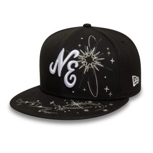 New Era Zodiac Black 59FIFTY Fitted Cap-kentox