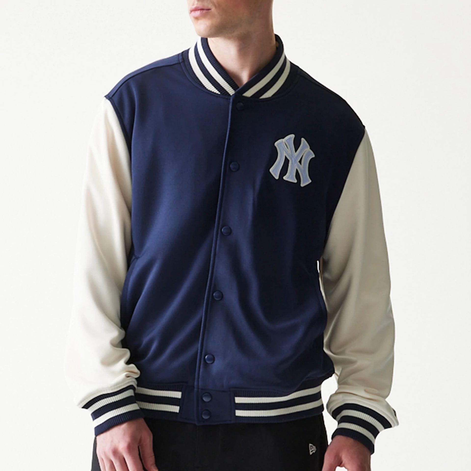 New York Yankees MLB Navy Bomber Jacket-kentox - Image 5