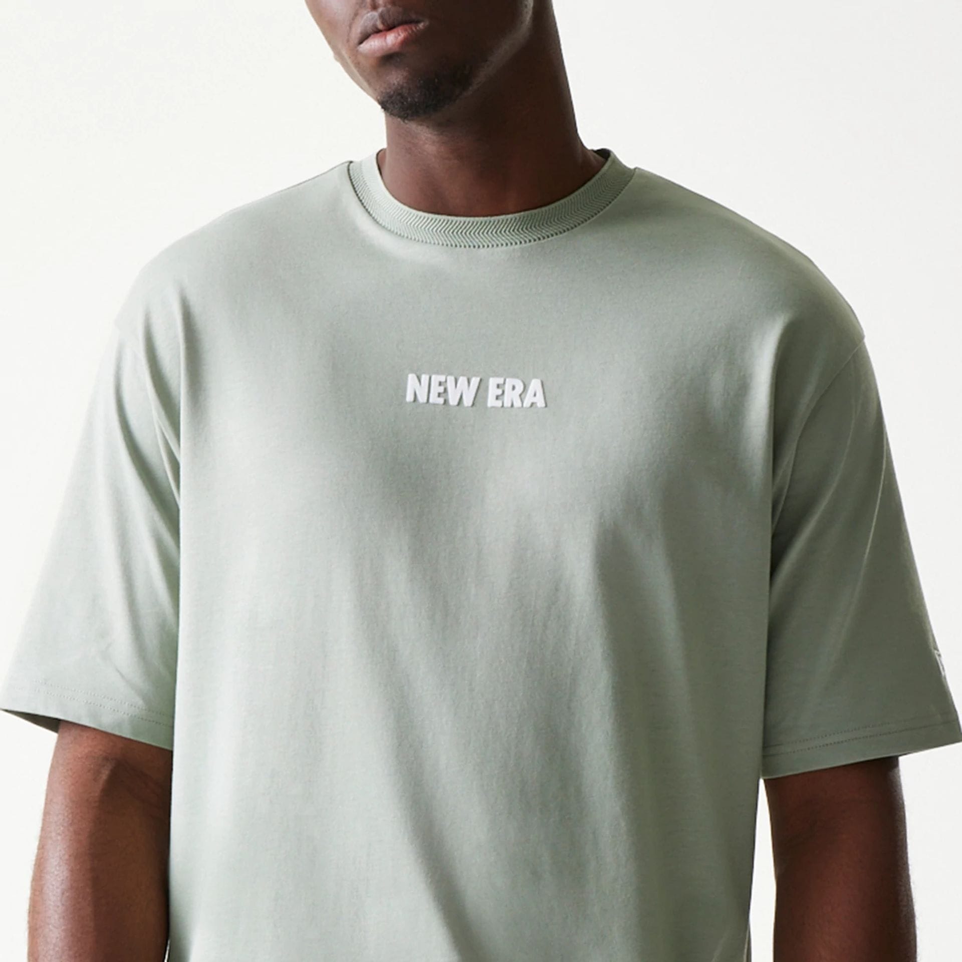 New Era Graphic Pastel Green Oversized T-Shirt-kentox - Image 5