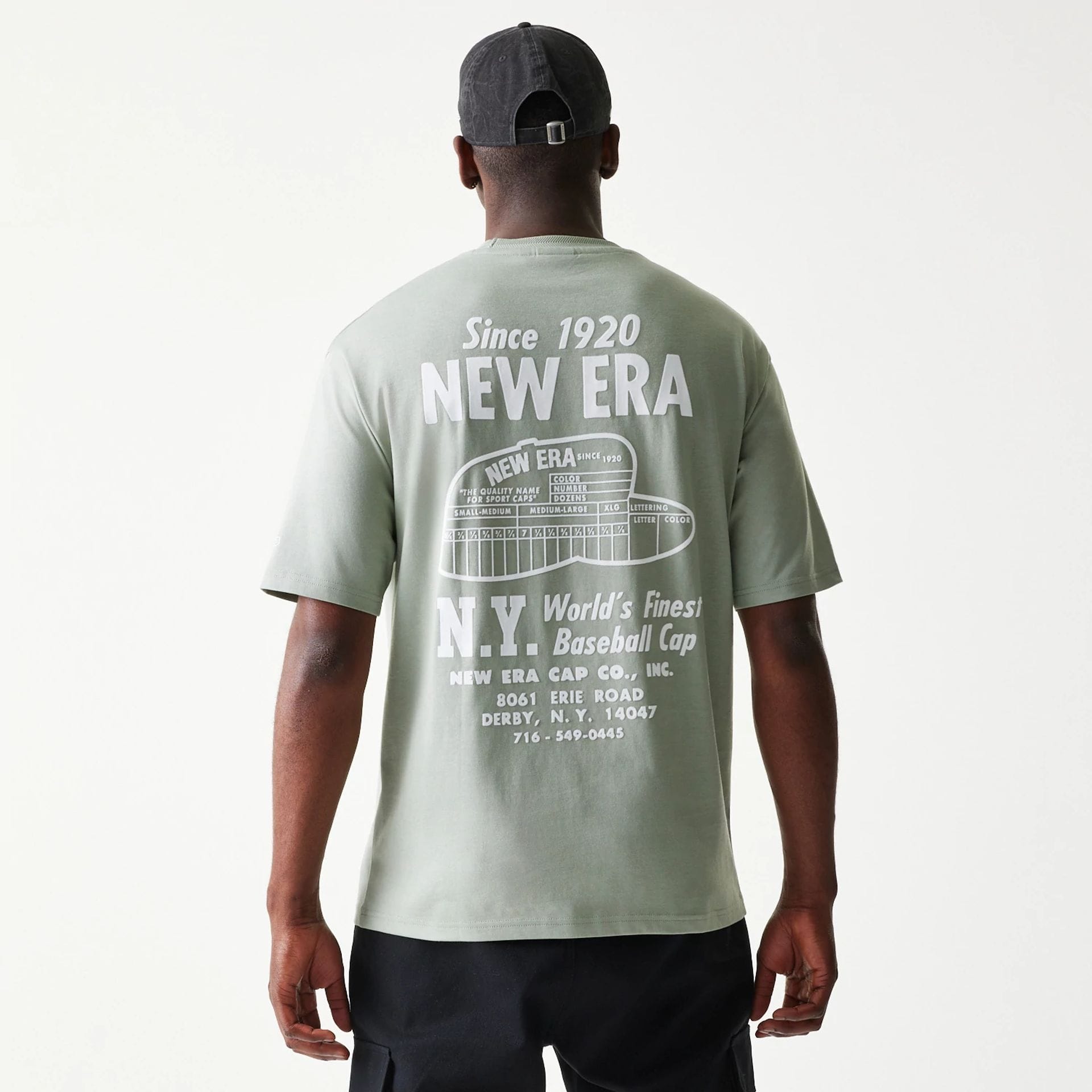 New Era Graphic Pastel Green Oversized T-Shirt-kentox - Image 2