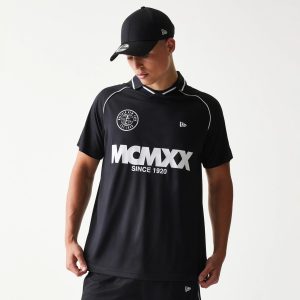 New Era Football Black T-Shirt-kentox