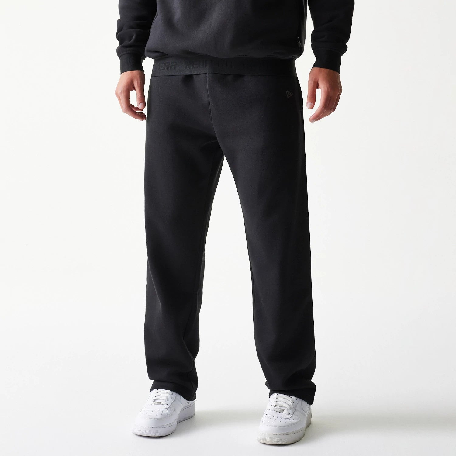 New Era Tech Black Straight Leg Joggers-kentox - Image 2